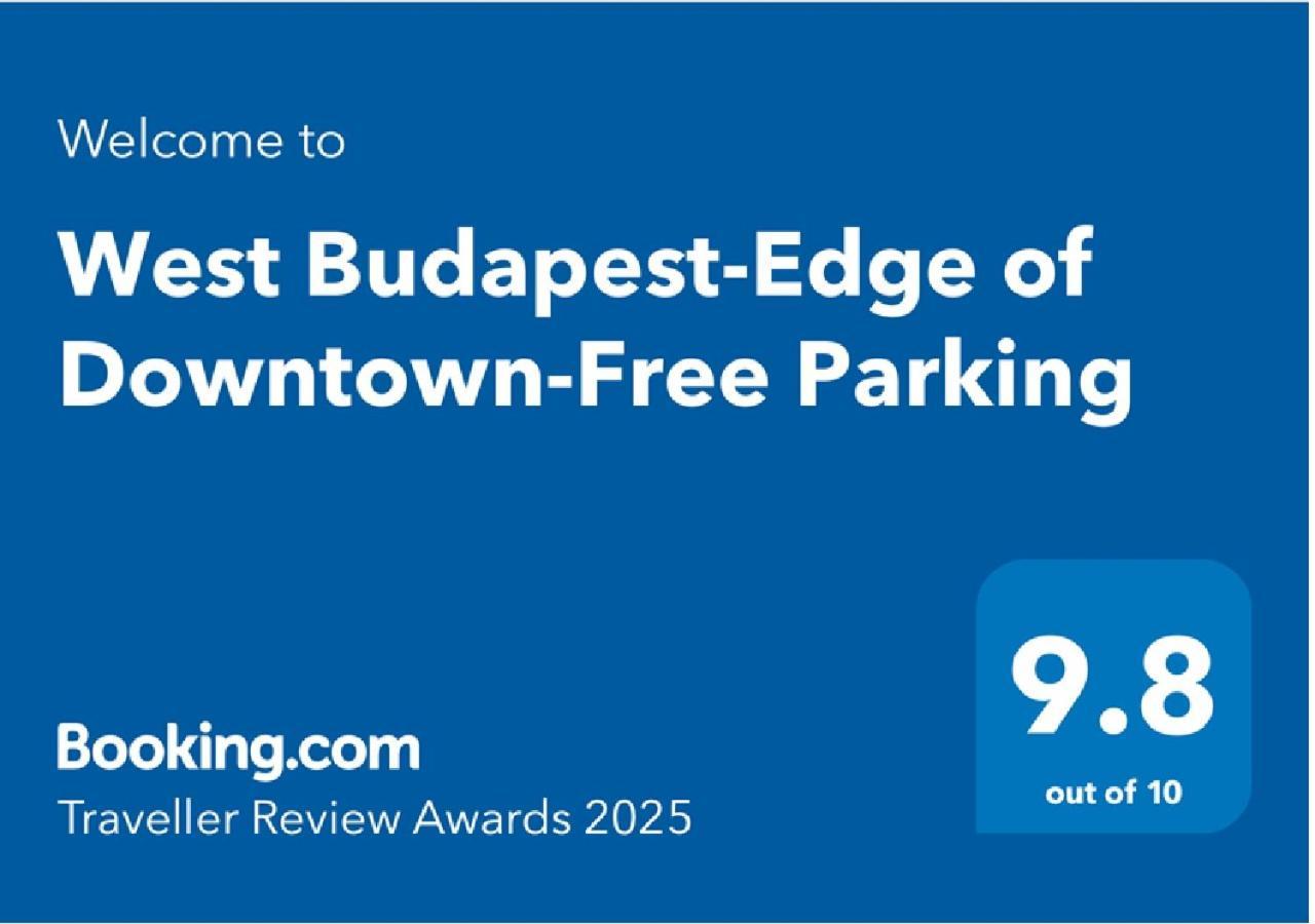 West Budapest-Edge Of Downtown-Free Parking Exterior foto